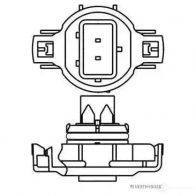 Лампа PSX24W PG20-7 24 Вт 12 В HERTH+BUSS PS X24W 89901334 1193676134 DTOIA5Z - Изображение 2