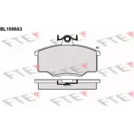 Тормозные колодки, дисковые, комплект FTE D147-7176 BL1096A3 2 0574 604133