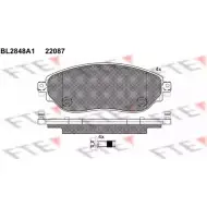 Тормозные колодки дисковые, комплект FTE 220 87 BL2848A1 AGZRJ0 Nissan NV300 (X82) 1 2016 – 2020