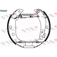 Тормозные колодки, комплект FTE 616211 GSF 39 3M62H2D TK2247