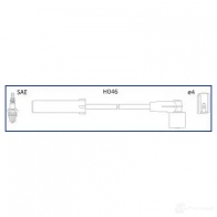 Высоковольтные провода зажигания, комплект HITACHI 3081590 134979 JWE KM53