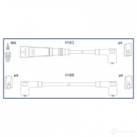 Высоковольтные провода зажигания, комплект HITACHI BWS 01W 134715 3081539