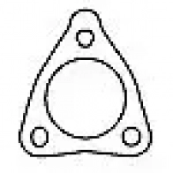 Прокладка трубы глушителя HJS 83447302 Mazda Xedos 9 (TA) 1 Седан 2.5 V6 163 л.с. 2000 – 2002 VUI9 39 4012588164469
