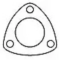 Прокладка трубы глушителя