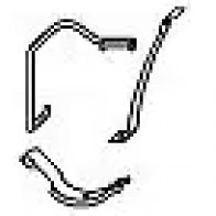 Кронштейн крепления глушителя HJS 06X I0 1193104 4012588020512 82155983