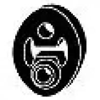 Кронштейн крепления глушителя HJS 539454822 83437857 4012588164407 4VB F8