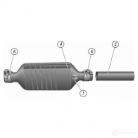 Комплект для модернизации катализатора, сажевого фильтра (комбинированная система)