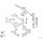 Рулевое управление HERTH+BUSS N03021-VA Toyota RAV4 (XA20) 2 2000 – 2005 ZC901K 6YV LMKK