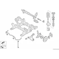 Рулевое управление HERTH+BUSS Suzuki Grand Vitara (JT, TE, TD) 2 Кроссовер 1.9 DDiS AWD (JT419. TD44. JB419WD. JB419xD) 129 л.с. 2005 – 2015 N03341-VA WU7V1 2FQ 0B7