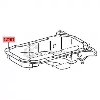 Поддон двигателя TOYOTA/LEXUS J9 WA2 FGLPC7 1211111130