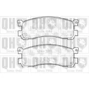 Тормозные колодки, дисковые, комплект QUINTON HAZELL BP1025 0XX0 G ZAD7HA8 650091