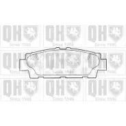 Тормозные колодки, дисковые, комплект QUINTON HAZELL 21 790 650189 BP1158 QTIFTOL