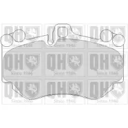 Тормозные колодки, дисковые, комплект QUINTON HAZELL PC6NUJR BP1718 2 3961 650777