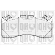 Тормозные колодки, дисковые, комплект QUINTON HAZELL 650836 WBHF19W BP1786 P2D7VN P