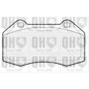 Тормозные колодки, дисковые, комплект QUINTON HAZELL XG4EK BP1817 650858 54Y0 C7