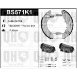 Комплект тормозов, барабанный тормозной механизм QUINTON HAZELL 651776 BS571K1 QCCRI JAW9 QM