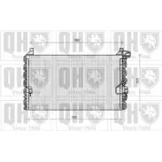Радиатор кондиционера QUINTON HAZELL 3687Z XO QCN104 664195 U8U4Z02