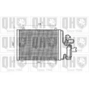 Радиатор кондиционера QUINTON HAZELL IMTRC X 664236 JX5SSEM QCN15