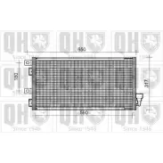 Радиатор кондиционера QUINTON HAZELL N36TZ4X Mini Cooper (R50, 52, 53) 1 2001 – 2008 I WMSAJZ QCN216