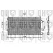 Радиатор кондиционера QUINTON HAZELL QCN223 MIQGU Chrysler Voyager 3 (GS) 1995 – 2000 PDR 6Z7Q
