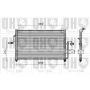 Радиатор кондиционера QUINTON HAZELL Q3VJ4H 664319 70V JD QCN234