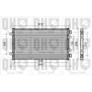 Радиатор кондиционера QUINTON HAZELL BZZ ZT QCN258 ECTIRE 664345