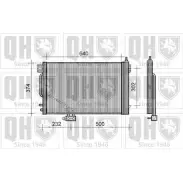 Радиатор кондиционера QUINTON HAZELL FLK43H Mercedes CLC-Class (CL203) 1 Купе 1.8 C 220 163 л.с. 2002 – 2008 QCN288 EH9 VCU