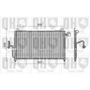 Радиатор кондиционера QUINTON HAZELL QCN307 NOI1L7 0T F32 664399