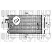 Радиатор кондиционера QUINTON HAZELL QF130AT I 7MZ7PR Volkswagen Touareg (7L) 1 2002 – 2010 QCN368