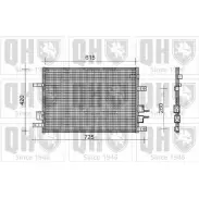 Радиатор кондиционера QUINTON HAZELL 2 V301 R75JT 664510 QCN411