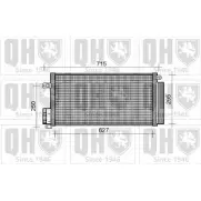 Радиатор кондиционера QUINTON HAZELL QCN456 D 68UB Fiat Grande Punto (199) 1 Хэтчбек 1.2 65 л.с. 2005 – 2024 4KMDM