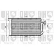 Радиатор кондиционера QUINTON HAZELL QCN466 47SC MSV Volkswagen Transporter (T5) 5 Грузовик 1.9 TDI 105 л.с. 2003 – 2009 5ADX91