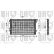 Радиатор кондиционера QUINTON HAZELL AJQP 8N QCN469 Renault Laguna (KG) 2 Универсал 2.2 dCi (KG09) 116 л.с. 2004 – 2005 W0LPUZC