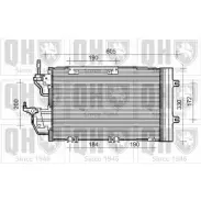 Радиатор кондиционера QUINTON HAZELL Opel Astra (H) 3 Хэтчбек 1.7 CDTI (L48) 100 л.с. 2004 – 2010 QCN495 G8IAZQP W8 1WWRI