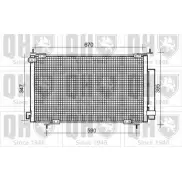 Радиатор кондиционера QUINTON HAZELL QCN545 0 9CE6 WVD04L 664651