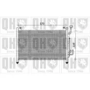 Радиатор кондиционера QUINTON HAZELL L1QL1N J QCN607 664716 UR8TEH6