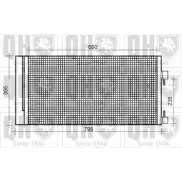 Радиатор кондиционера QUINTON HAZELL JD M7W0W L8SMY1B QCN617 Renault Laguna (BT) 3 Хэтчбек 1.5 dCi (BT00. BT0A. BT0T. BT1J) 110 л.с. 2007 – 2015