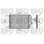 Радиатор кондиционера QUINTON HAZELL MZQSA 7 QCN90 LECUH0 Fiat Marea (185) 1 Универсал 2.4 TD 125 125 л.с. 1996 – 1999