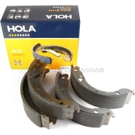 Тормозные колодки барабанные HOLA BR803 8718401501584 POKK7 V 1271763576