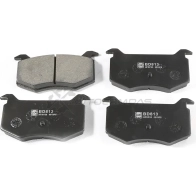Тормозные колодки дисковые HOLA BD813 1271762494 OD2 JXQ6 8718401501485 - Изображение 2