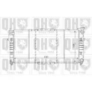 Радиатор охлаждения двигателя QUINTON HAZELL 669908 SEL5MQ QER1146 DUH3 6