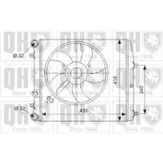 Радиатор охлаждения двигателя QUINTON HAZELL 670138 QER1435 KSKVAWI P V35Q