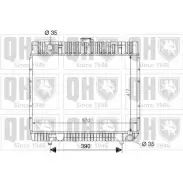 Радиатор охлаждения двигателя QUINTON HAZELL QER1725 3JKRBJA V 2F4JC 670392