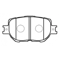 Тормозные колодки, дисковые, комплект HSB 1424646282 H2LA 5 HP9142 10PTH39
