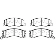 Тормозные колодки, дисковые, комплект HSB HP9144 7XGPG 7OS B54P 1424646283