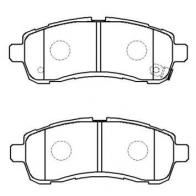 Тормозные колодки, дисковые, комплект HSB UIQDQCO HP9195 E 7PCX 1424646294