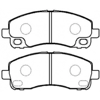 Тормозные колодки, дисковые, комплект HSB 1424646324 HP9288 8 8VTL LR9A8