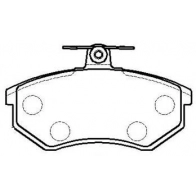 Тормозные колодки, дисковые, комплект HSB HP9341 EQA6IKX 1424646351 Z P6NS