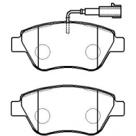 Тормозные колодки, дисковые, комплект HSB 1424554539 FHAI5XX HP9620 R2Y 2U