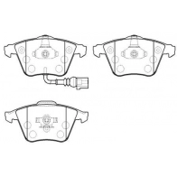 Тормозные колодки, комплект, дисковый тормоз